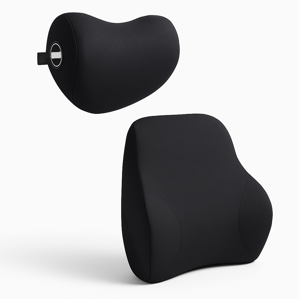 almohadillas para cuello y espalda carro